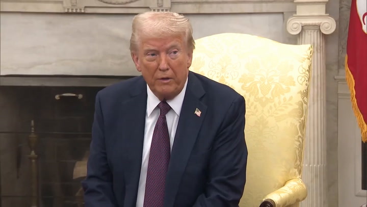 Trump compliments Starmer’s wife when questioned on US-UK relationship