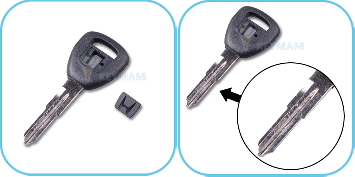 Also, write down the vin (vehicle identification number) of the car located on the left side of the dashboard near the mirror (click here for more information).the vin helps the locksmith or dealer verify the year, make, and model of the car and determine which key you had. Keymam Locksmith Shop Honda 2 3 Idt5 Transponder Key
