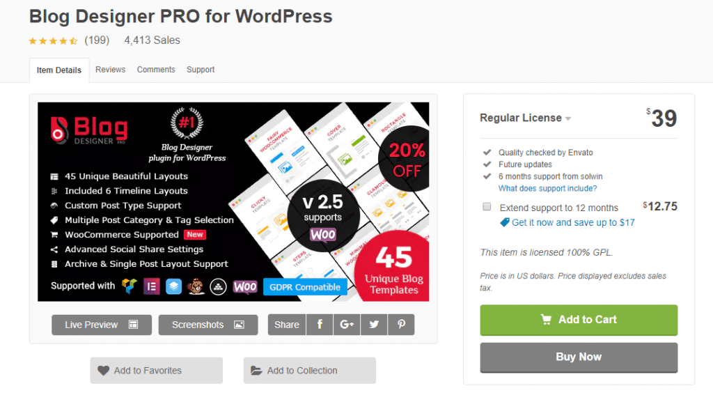If you want to display your posts in a grid view you can with a simple to use wordpress post grid plugin. Top 10 Grid and Masonry WordPress Plugins - LearnWoo