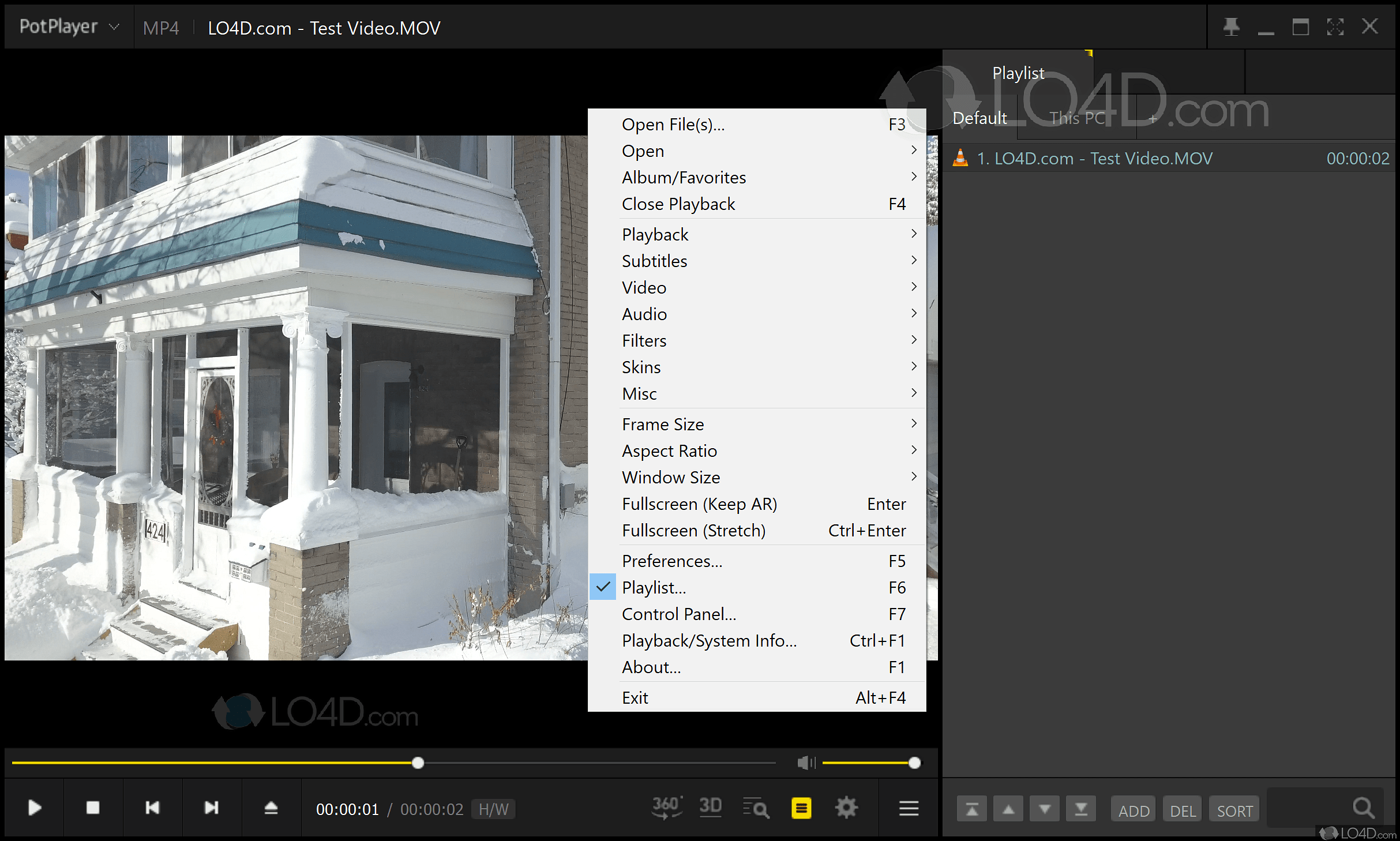 You will be amazed by the complexity and the configuration . PotPlayer - Download