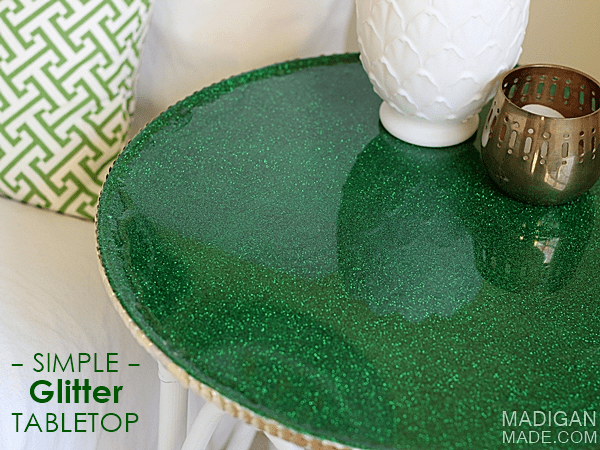How-To: DIY Glitter Tabletop | Make: