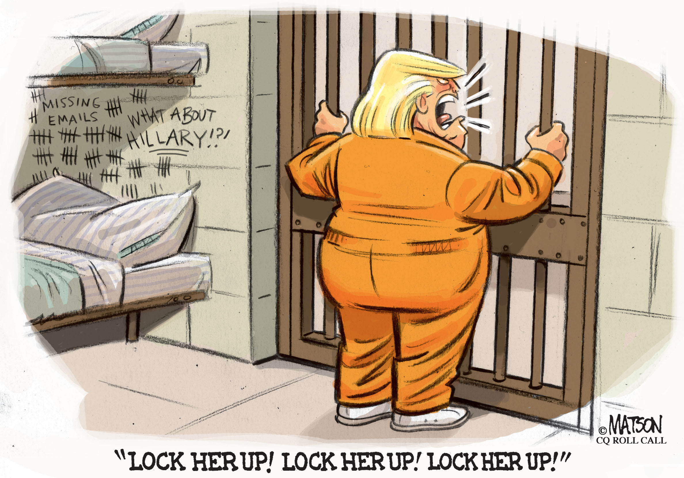 Lock Her Up Roll Call