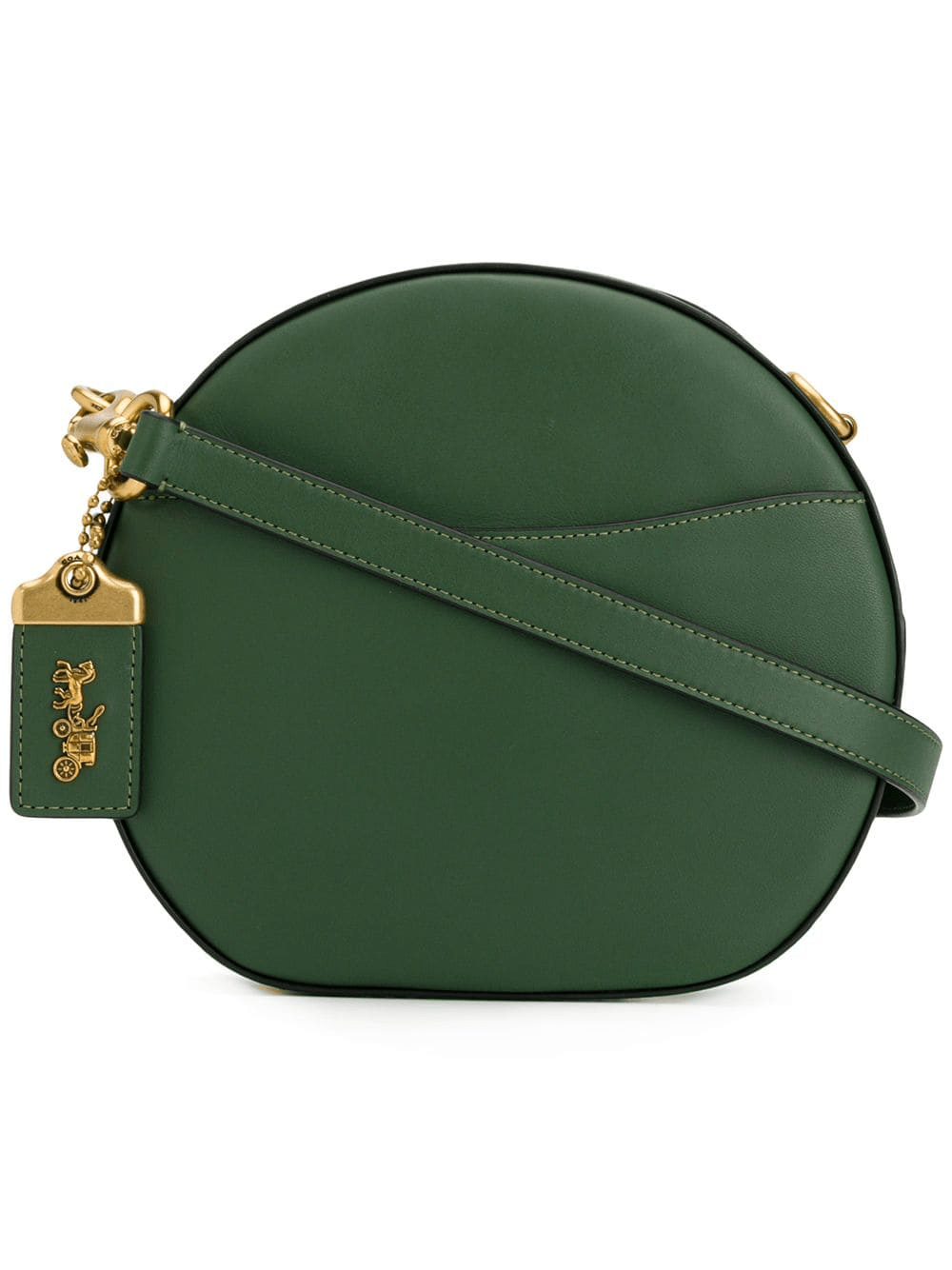 Coach city tote with apple print chalk green multi c4119. Coach Canteen Crossbody Bag Green Modesens