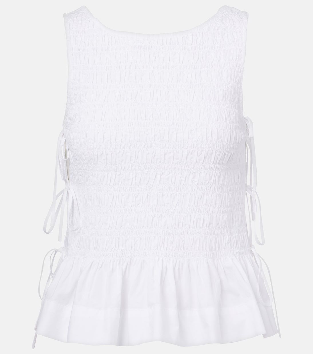 Shirred Cotton Top