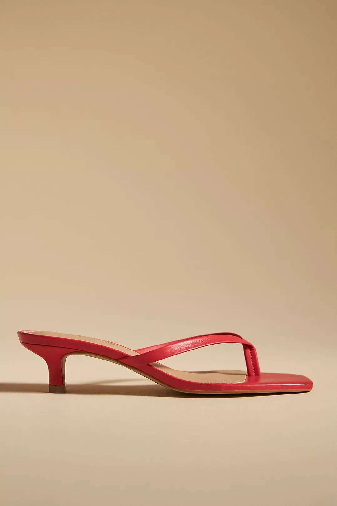 By Anthropologie Toe-Strap Kitten Heels