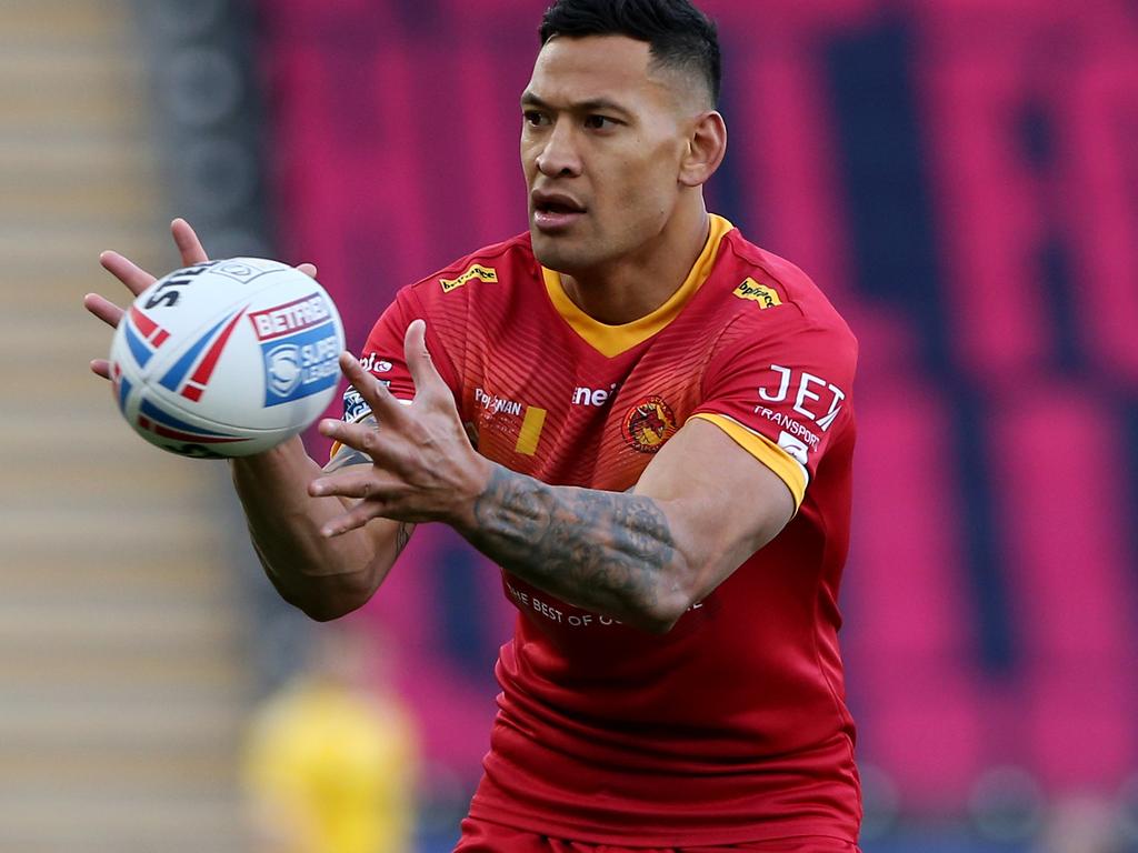 Israel folau registered by qrl after catalans dragons released him from his contract. NRL 2020: Israel Folau decision to stand during Super