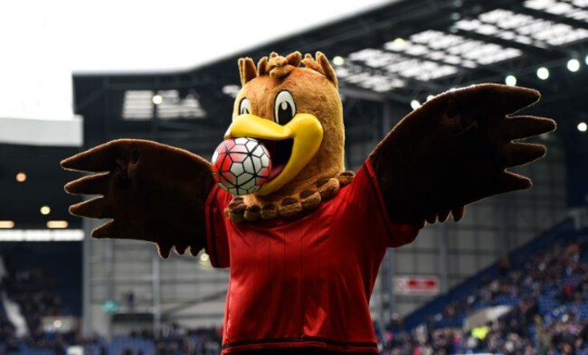 West Brom Albion Mascot . Premier League news, Premier League mascots | Fox Sports