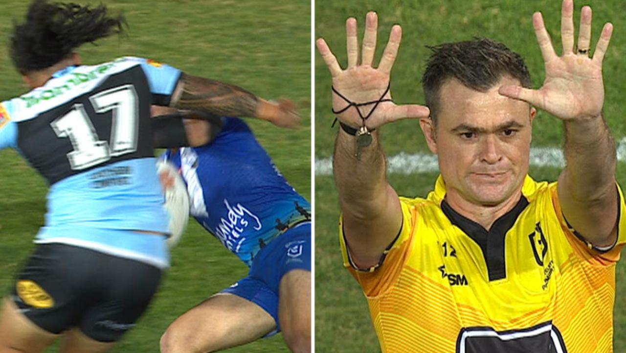 Cronulla sharks vs canterbury bulldogs. NRL news: Siosifa Talakai, sin binning, shoulder charge ...