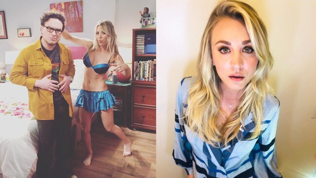 Kaley cuoco took scissors to her blonde hair, sharing her fresh look on instagram. Kaley Cuoco Says This Plank Workout Is The Secret To Her Insane Abs