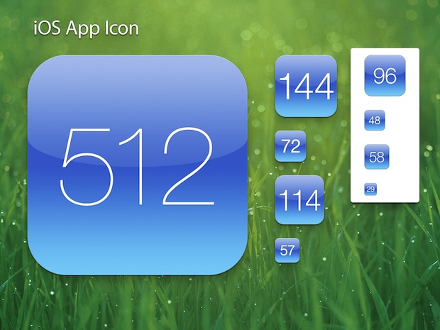 Retina Ios App Icon Template Psd Osxdaily