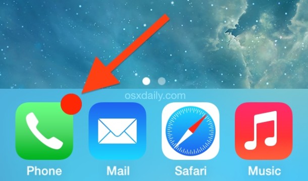 pic Missed Calls Iphone Red Notification Icon osxdaily