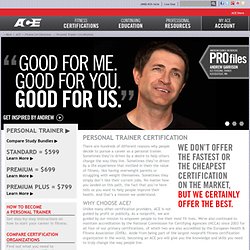 Our top picks · best for additional specializations: Personal Trainer Certification Programs (US) | Pearltrees