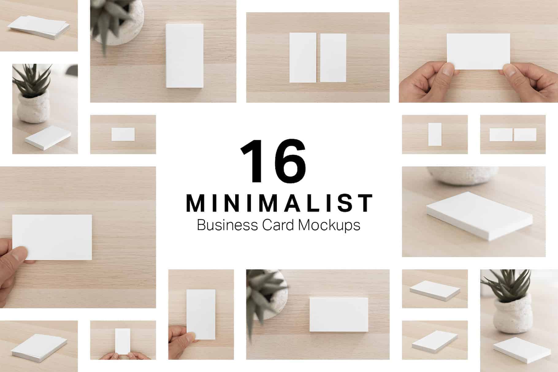 Download now and use them for personal and commercial use, we have thousands of free graphic . 6 Minimalist Business Card Mockups For Photoshop Photoshop Tutorials
