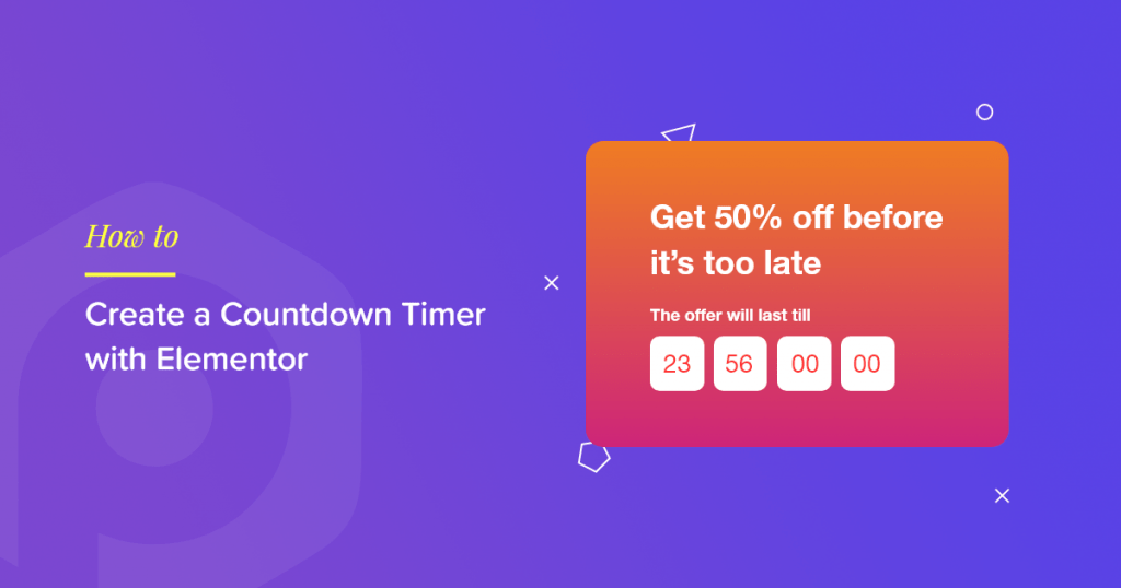 What makes timer for forms an indispensible companion for google forms . How To Create A Countdown Timer With Elementor Powerpack For Elementor