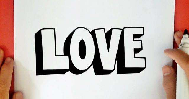 Como Dibujar Letras 3d A Mano Muy Facil Y Con Paso A Paso