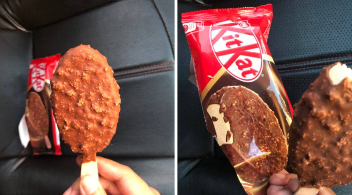 Es krim wall's cornetto oreo / silverqueen 108ml by lunashop78 (1824430805). Ais Krim Kit Kat Viral Lagi, Kali Ni Korang Wajib Cuba