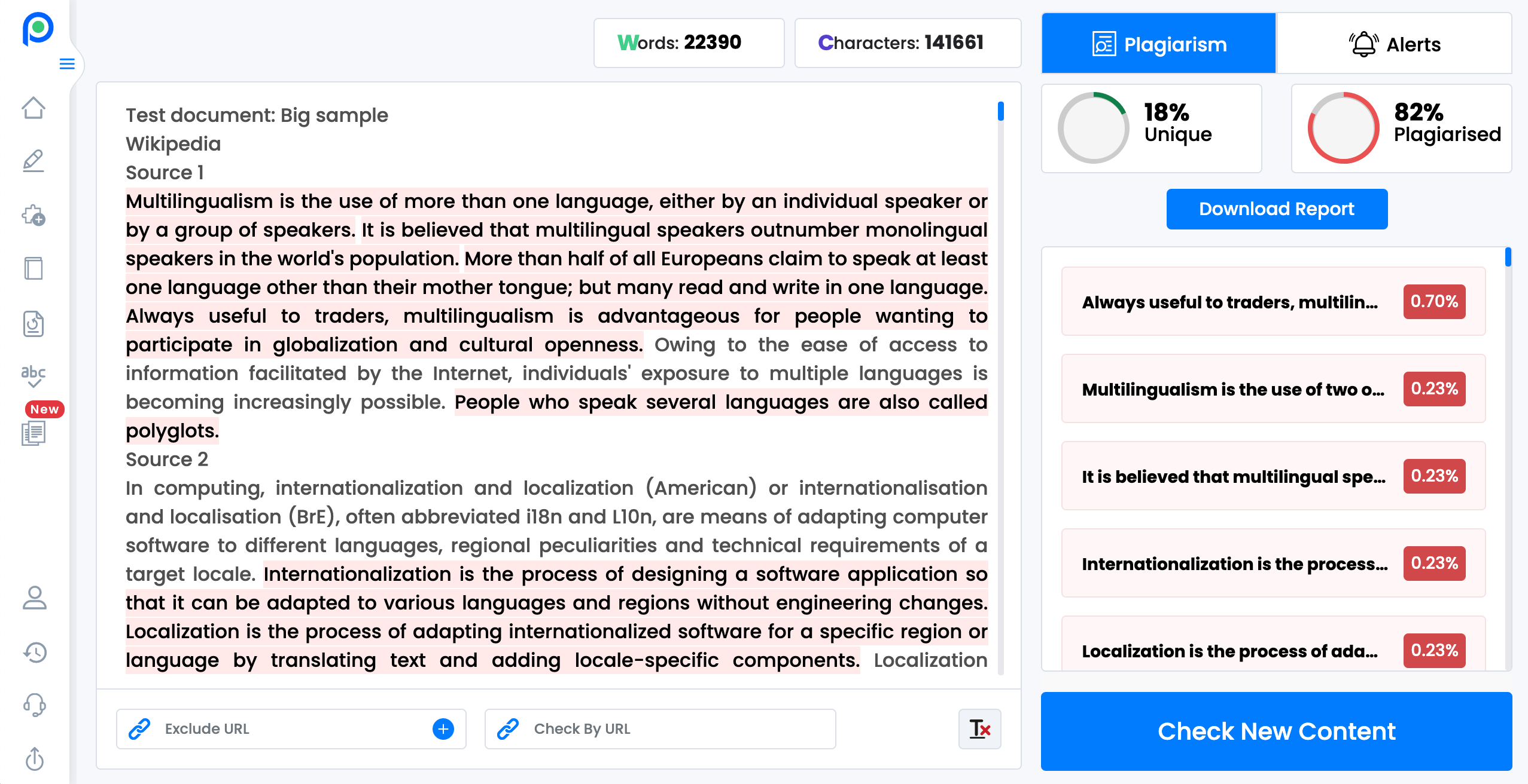 Study clerk is a free online plagiarism checker that detects plagiarism in your text and tells you exactly what percentage of it is duplicate content. Best Free Plagiarism Checkers Of 2022