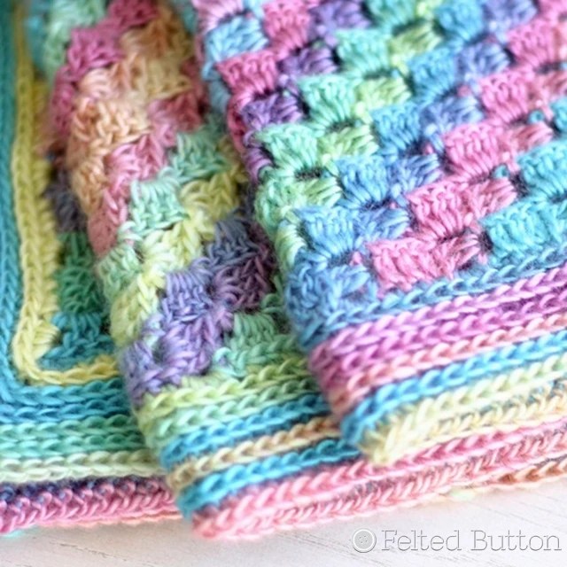 When it comes to finding sites that offer free knitting patterns, the internet is loaded of them. Spring Into Summer With A Free Crochet Blanket Pattern Felted Button
