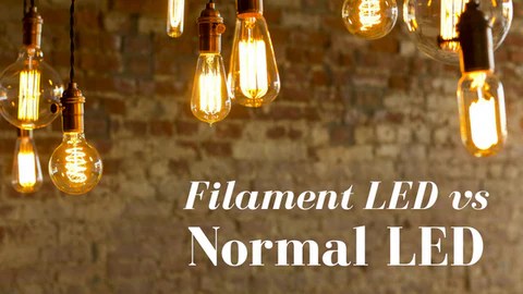 Filament Led Vs Normal Led Which Is Better Flux Smart Lighting