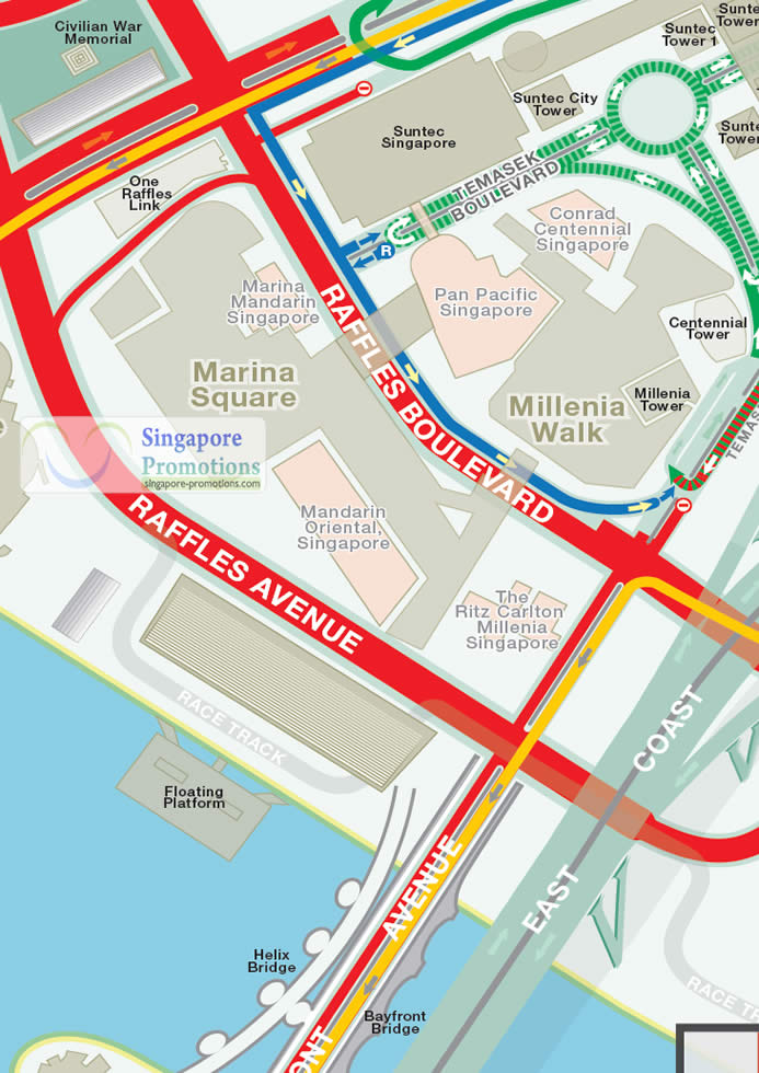 Techradar is supported by its audience. F1 Pre Race Map Â» F1 2011 Road Closures in Singapore 21 â 27 Sep 2011