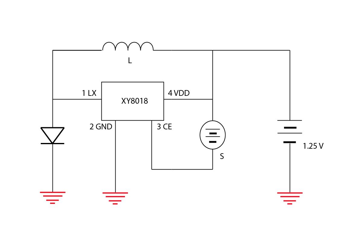 Moisture Sensor Circuit Diagram