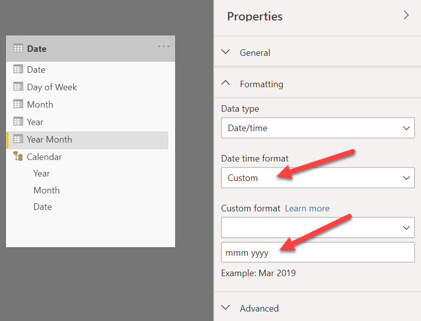 Power Bi Date Table Dax Or Month And Year Difference