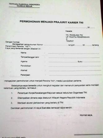 Contoh surat lamaran kerja lengkap & terbaru 2019 yang baik dan benar / eyd, umum, tulisan tangan, guru, rumah sakit, perusahaan, tulis tangan demikianlah surat lamaran ini saya buat untuk menjadi bahan pertimbangan. Contoh Surat Lamaran Menjadi Taruna Akmil - 17 Contoh Surat Permohonan Pendaftaran Tni Au Kumpulan Contoh Surat