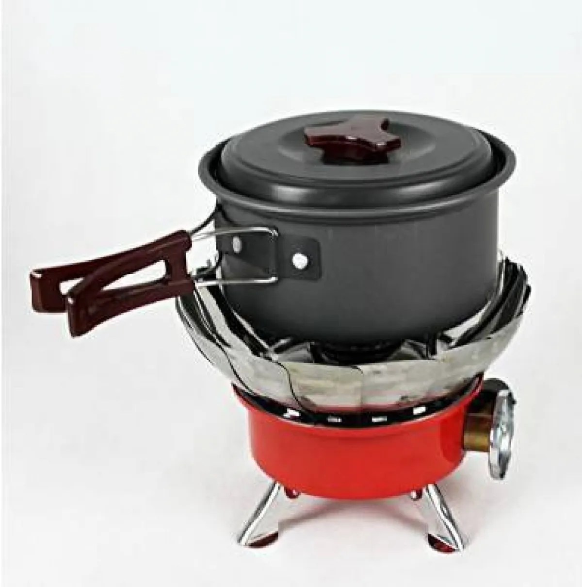 Kovar Windproof Portable Butane Gas Camping Stove Burner