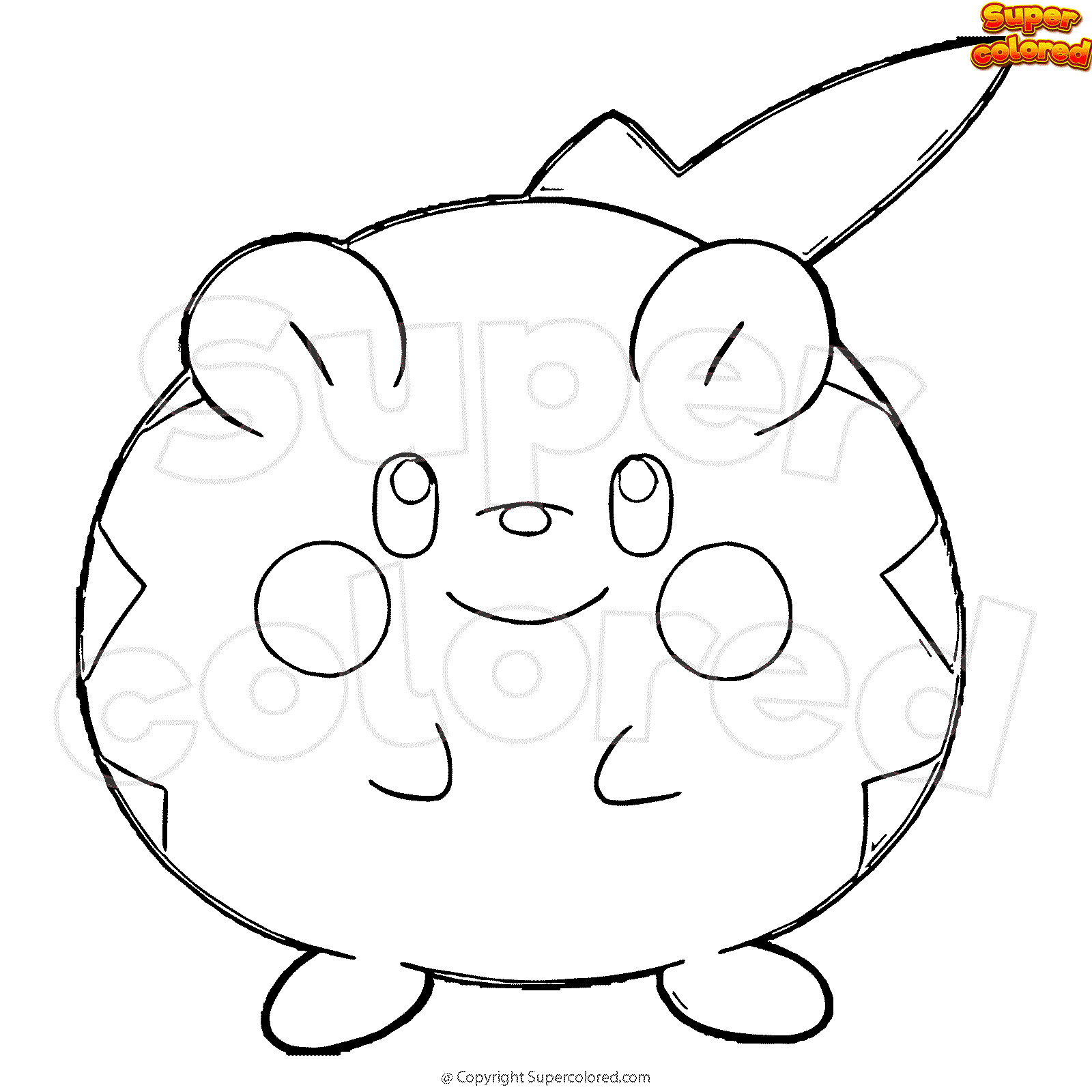 The only exception is unova, which … Coloring Page Pokemon Togedemaru Supercolored Com