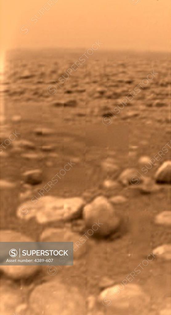 Surface Of Titan Stock Photo 4389 607 Superstock