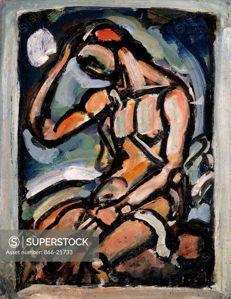 Have Mercy Latin Miserere Georges Rouault 1871 1958 Oil On Paper Laid Down On Canvas Painted In 1939 65 X 50 8cm Stock Photo 866 21733 Superstock