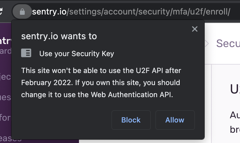 Sign up in member access. Deprecation From U2f Api To Webauthn The New Stack