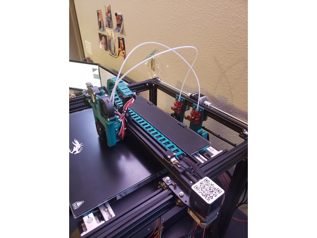 Ender 5 Plus Dual Extruder Setup By Vgmcn3 Thingiverse