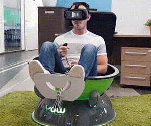 You could just as easily spend thousands on a chair with more featu. Virtual Reality Motion Simulator Chair