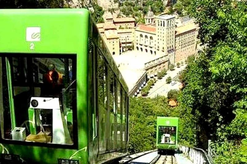 You can travel to montserrat by train which you catch from españa rail station. Winery Montserrat Tour With Cogwheel Train Barcelona