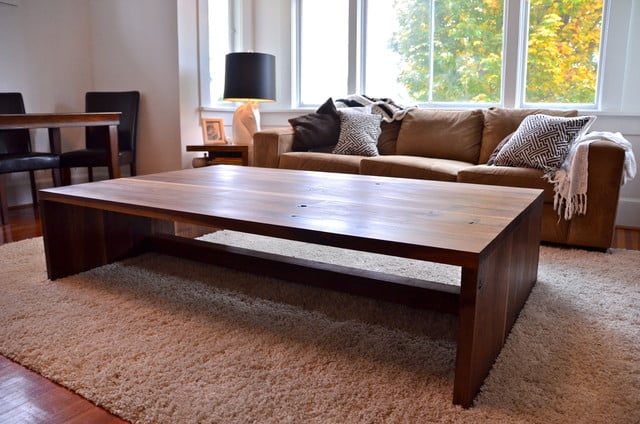 Brezza light oak rectangular coffee table. 39 Large Coffee Tables For Your Spacious Living Room