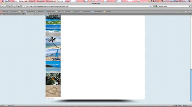 Shutterpress Design Code A Photo Portfolio Site Day 3 Html Css