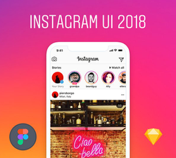 Adobexd #instagram #templateinstagram is a big platform to promote your product. Instagram Mockups 2019 Uiux Repo Free Ui Design Resources