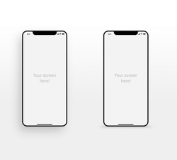 Mediamodifier is an online mockup tool that helps to quickly visualize your ideas. Simple Iphone Xs Mockup Uiux Repo Free Ui Design Resources