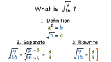 Uhm can someone tell me how to find the square root of an imperfect square.cos i have this . How Do You Estimate The Square Root Of A Non Perfect Square Virtual Nerd