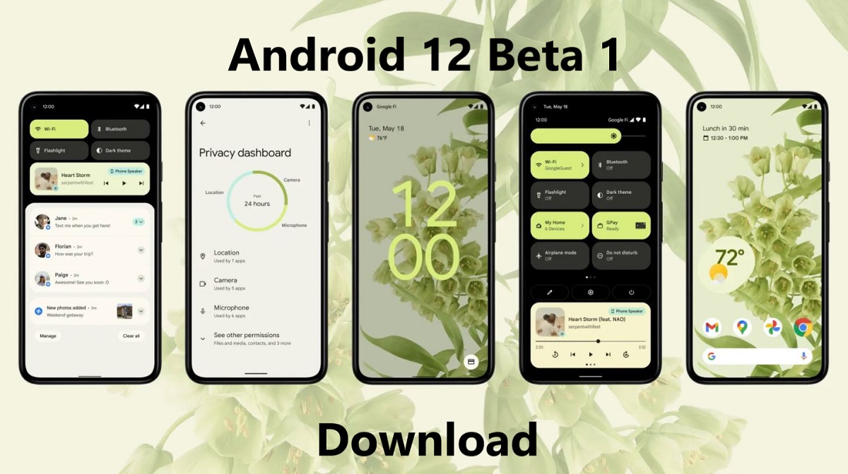 Android 12 beta is now available. Android 12 Beta 1 Now Available For All Compatible Pixel Phones Download Here