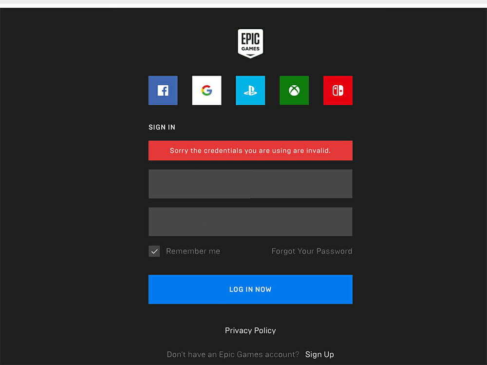 If you suspect that your account has been hacked, epic will require you to provide them with your personal information including the date of account creation, your public ip address, the names of all accounts connected to your epic account, the date of your last login, your original display name, and the last four digits of payment. 5 Quick Fixes For Your Epic Games Login Woes