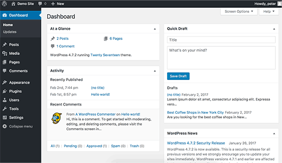 Edit a user role · 3. How to Easily Disable Blog Features in WordPress (Step by Step)