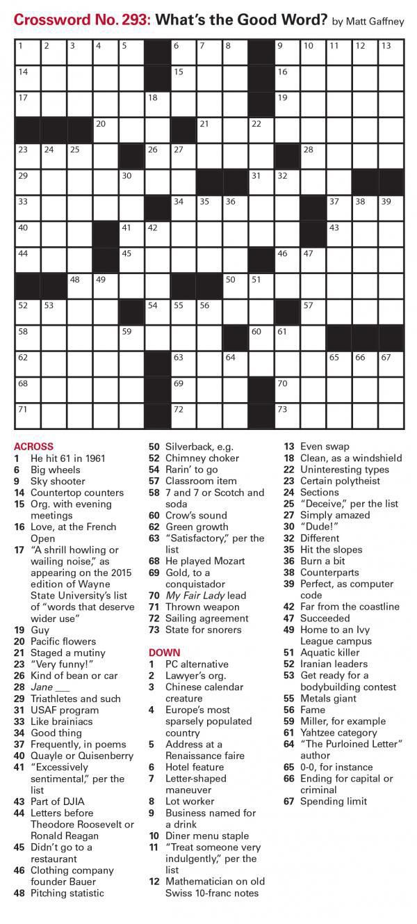 the week puzzles lockerdome