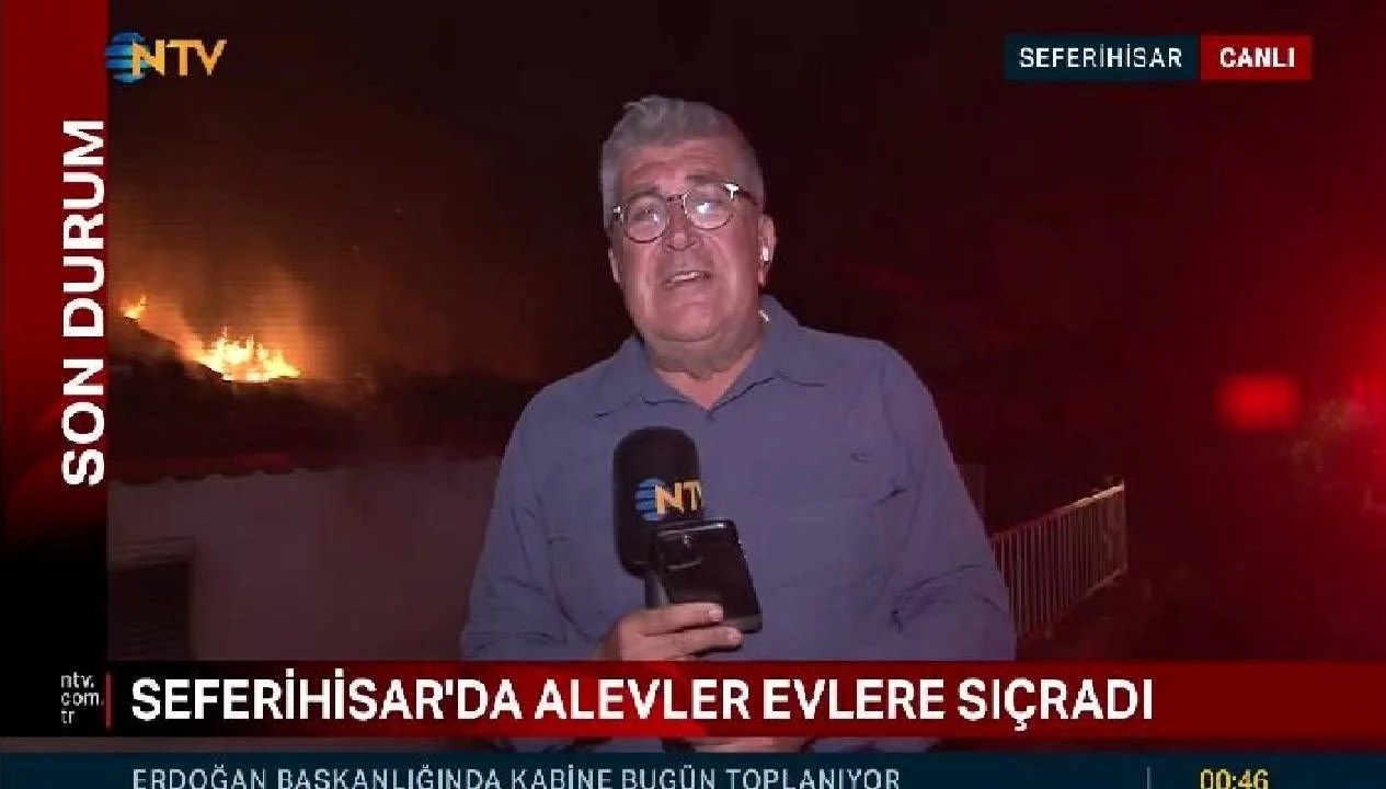 NTV yangın bölgesinde: Seferihisar'da son durum