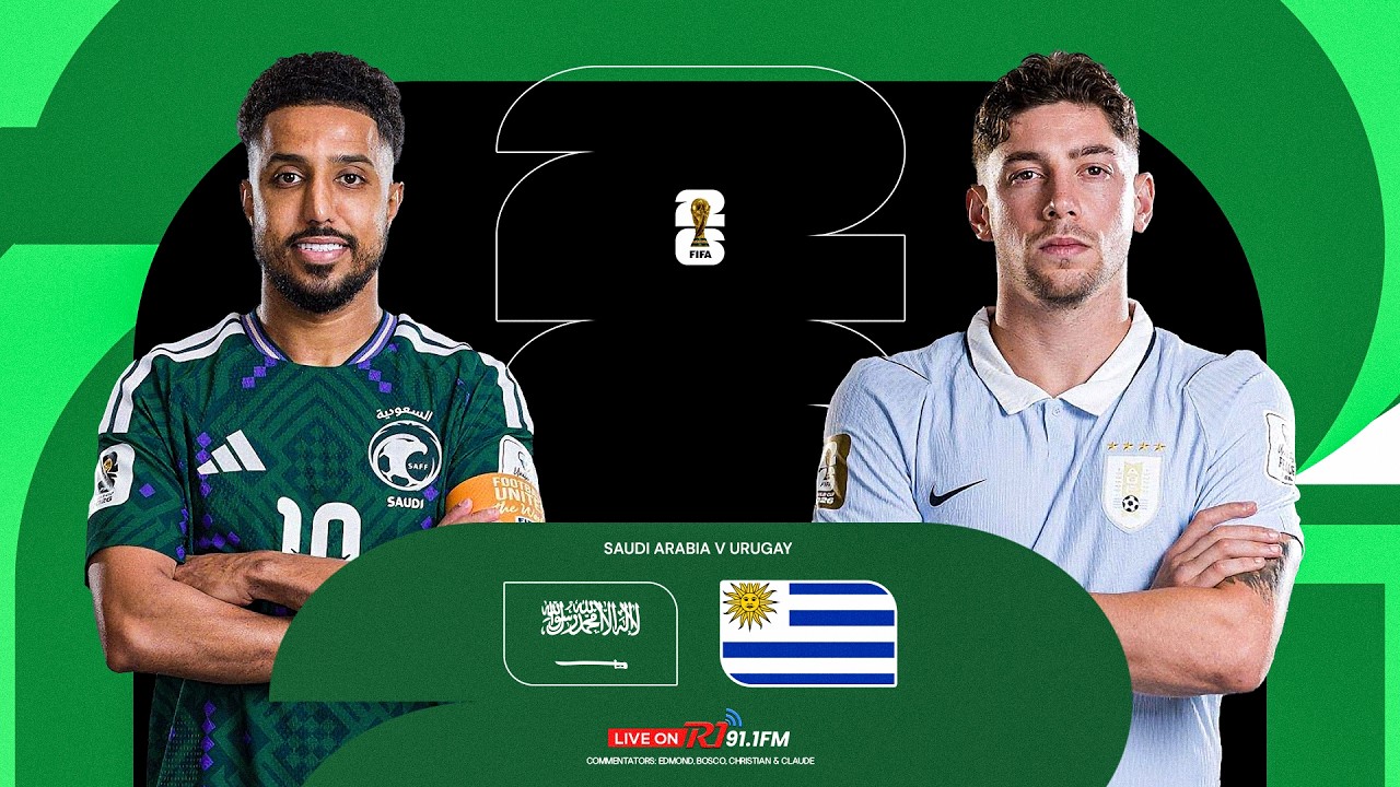مشاهدة مباراة السعودية والأورغواي..بث مباشر..