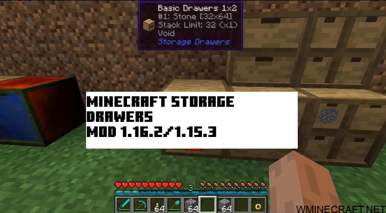 Storage Drawers 1 16 5 1 15 2 A Mod That Adds More Variety To Your Storage Wminecraft Net