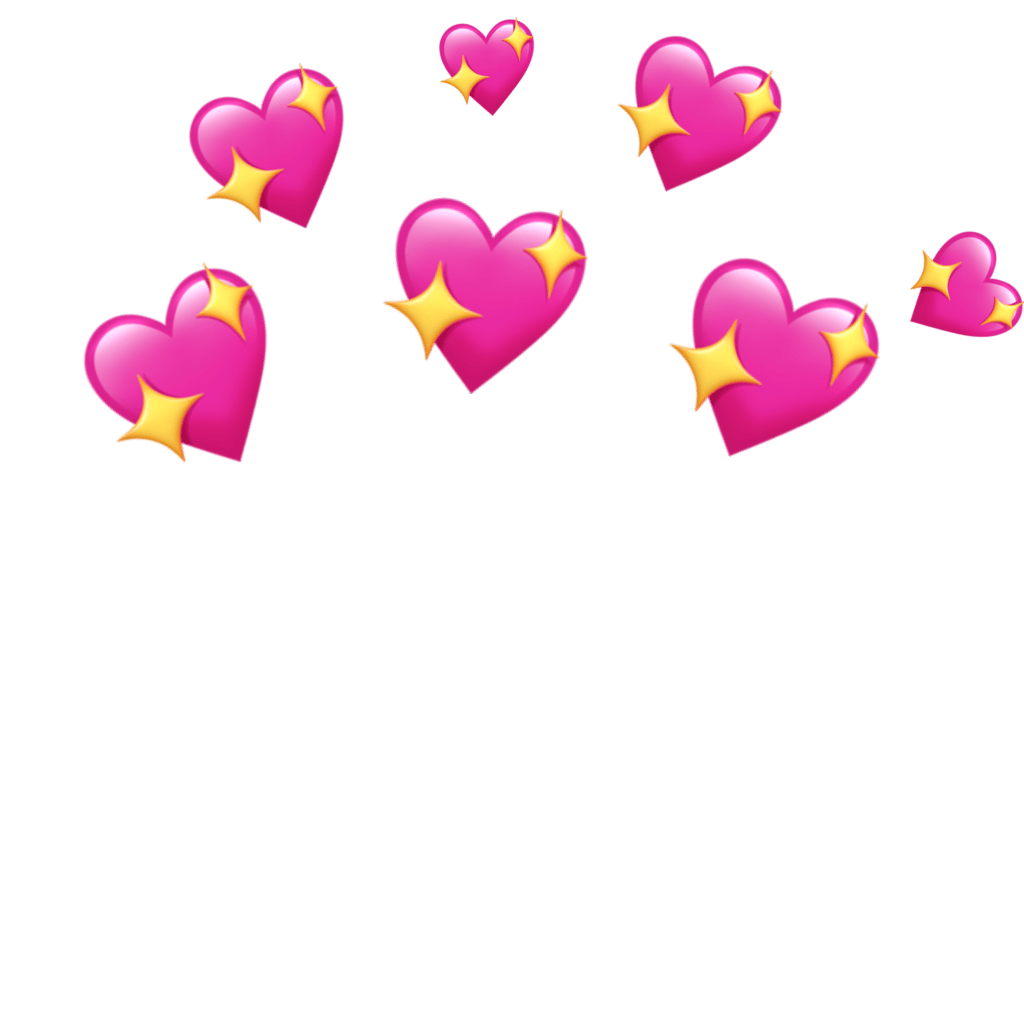 There are more than 20 of … heart heartcrown crown pink emoji tumblr aesthetic ÑÐµÑÐ´...