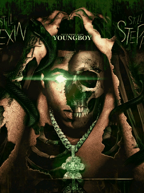 Nba Youngboy Wallpaper Green . Nbayoungboy Similar Hashtags Picsart