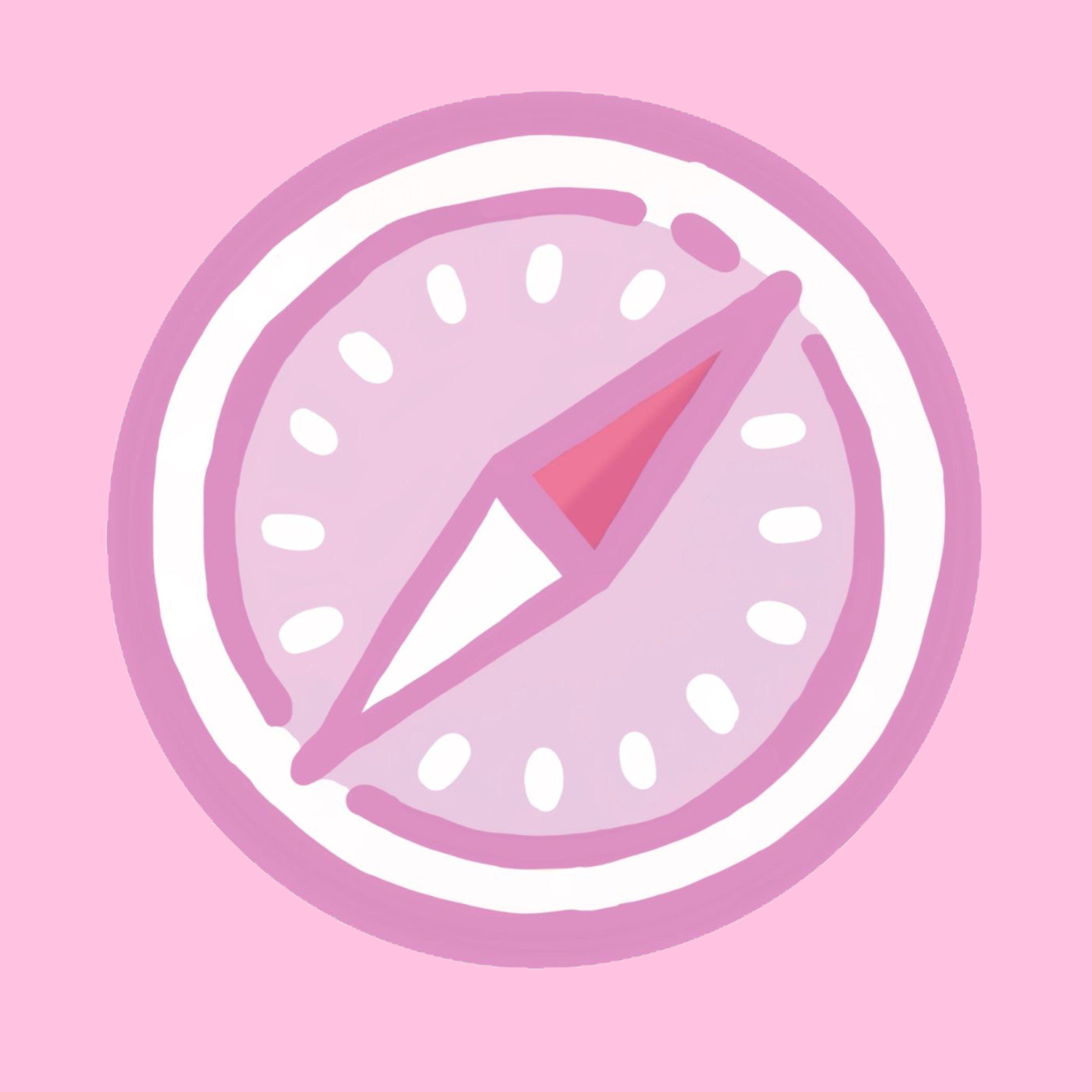 Pastel Pink Safari Logo